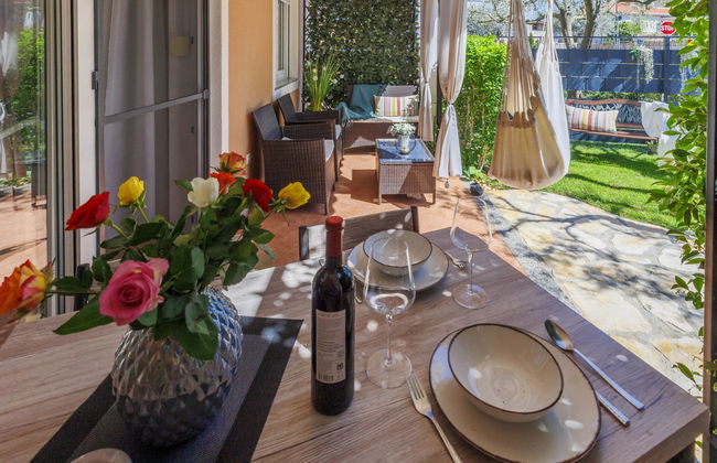 Apartamento de 2 quartos em Umag com jardim e terraço - Foto 15
