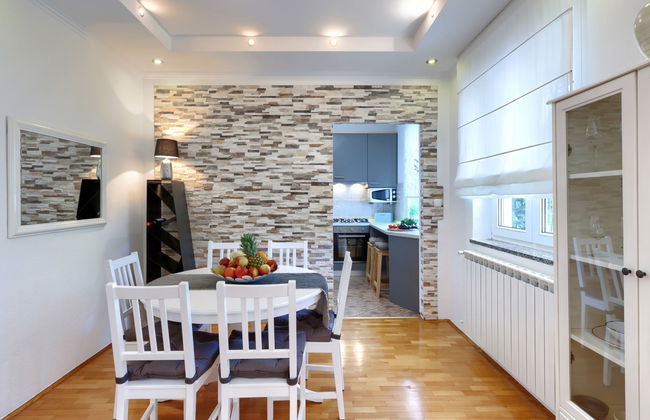Apartamento de 2 quartos em Umag com jardim e terraço - Foto 8