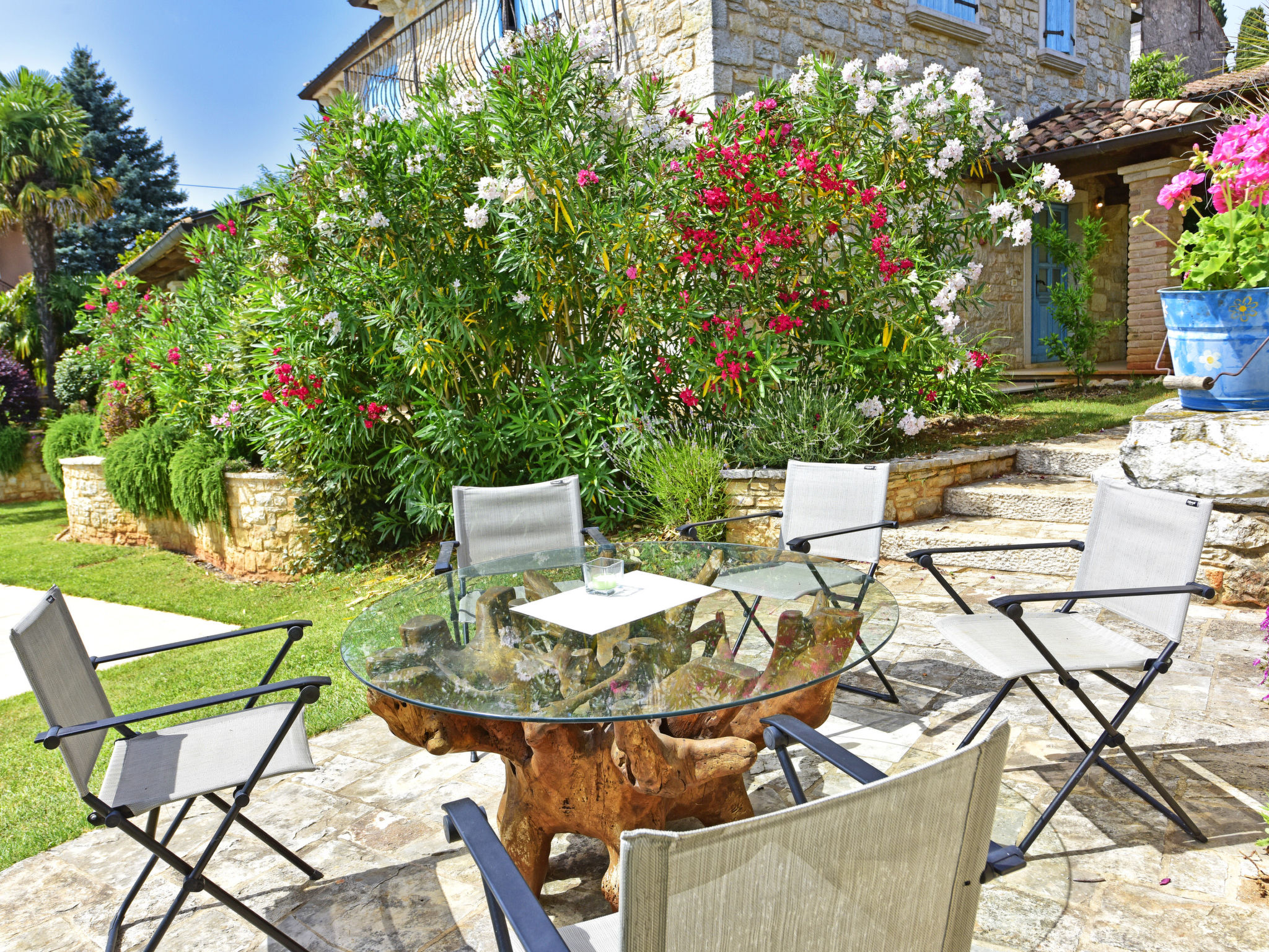 Photo 37 - Appartement de 2 chambres à Kaštelir-Labinci avec piscine et jardin