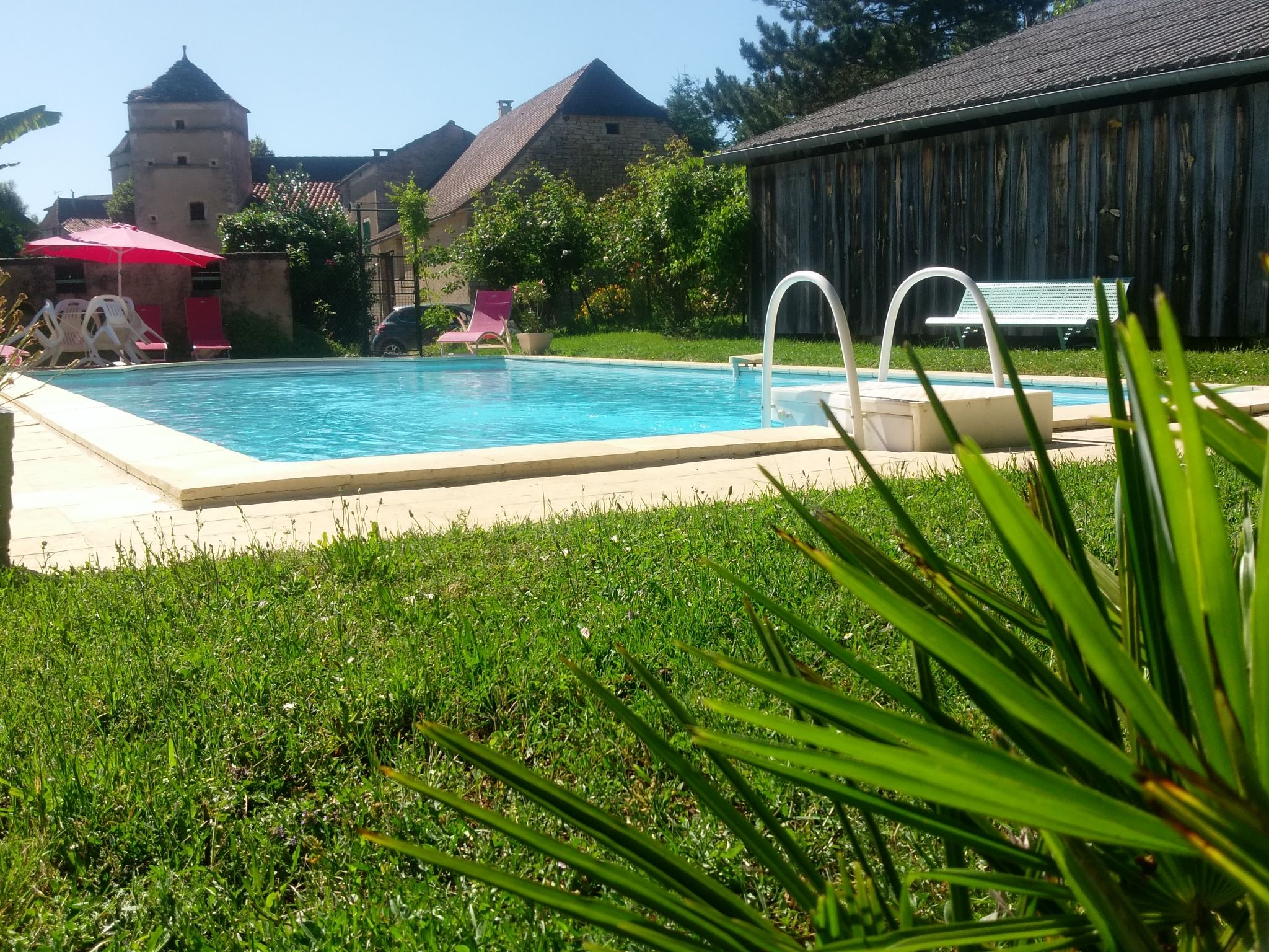 Foto 18 - Casa de 2 quartos em Nuzéjouls com piscina privada e jardim