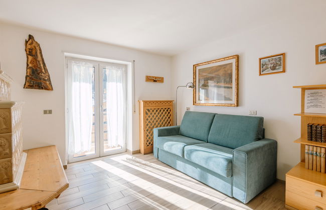 Apartamento de 2 quartos em Canazei com terraço - Foto 13