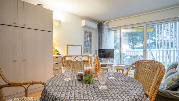 Apartamento de 1 quarto em Saint-Raphaël com piscina e jardim - Foto 4