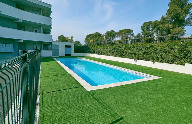 Apartamento de 1 quarto em Saint-Raphaël com piscina e jardim - Foto 21