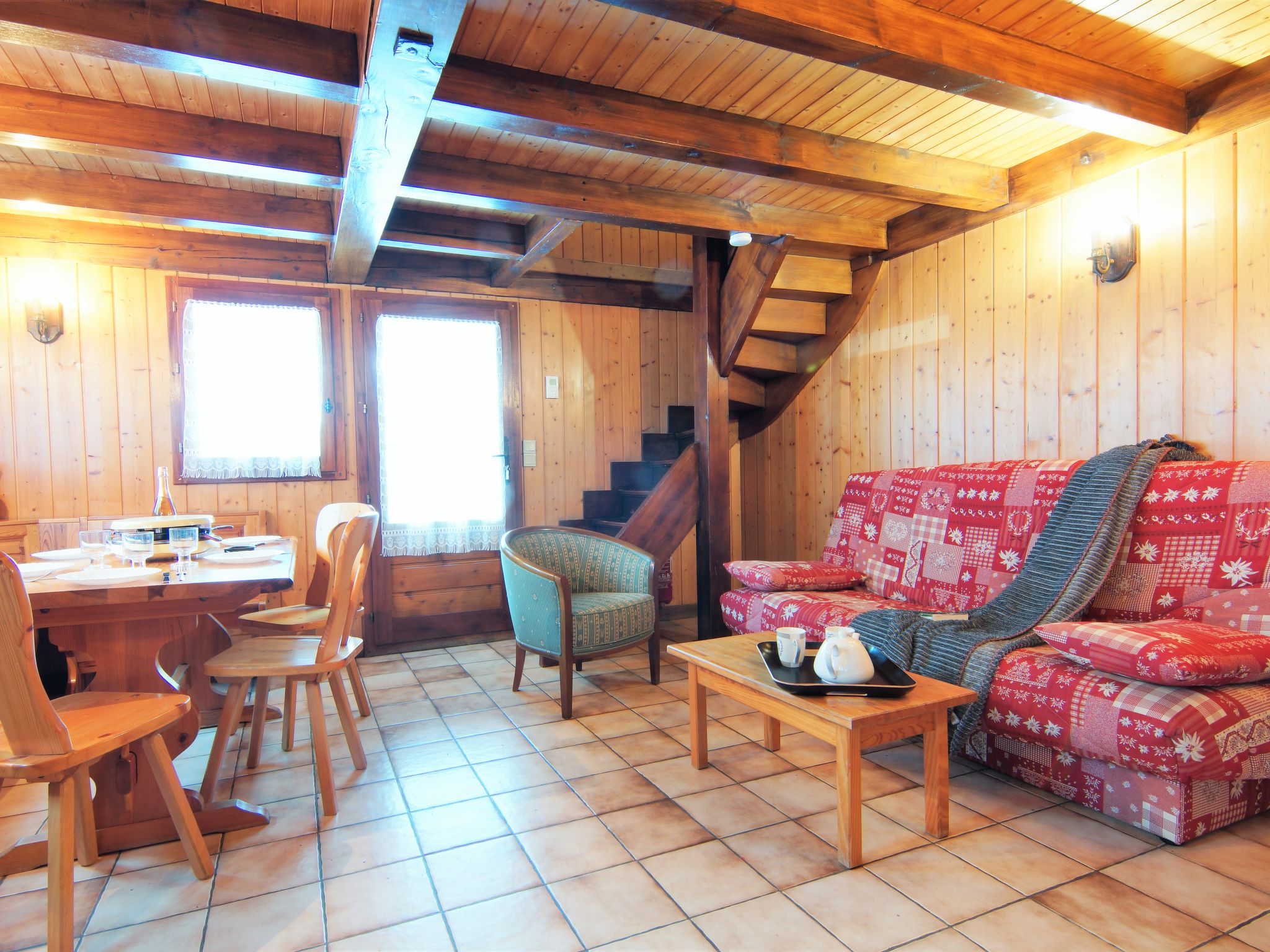 Foto 2 - Casa con 2 camere da letto a Les Houches con terrazza e vista sulle montagne