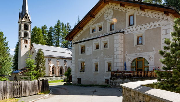 Apartment mit 3 Schlafzimmern in La Punt Chamues-ch mit garten - Foto 5
