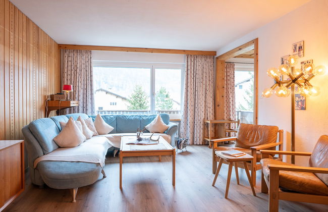 Apartment mit 3 Schlafzimmern in Zuoz mit garten - Foto 1