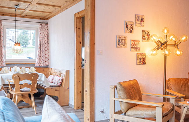 Apartment mit 3 Schlafzimmern in Zuoz mit garten - Foto 9