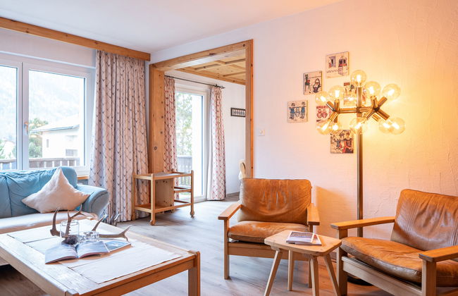 Apartment mit 3 Schlafzimmern in Zuoz mit garten - Foto 12