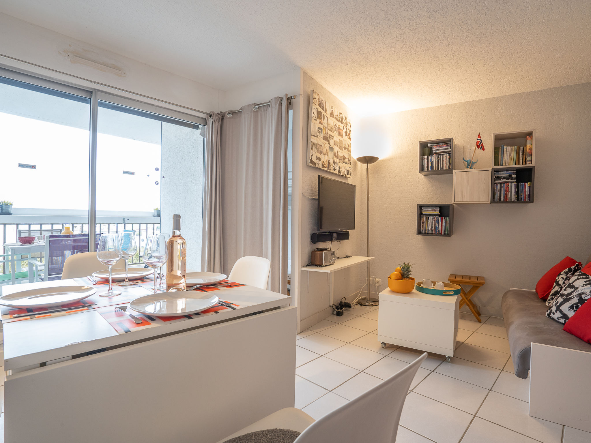 Foto 9 - Apartamento de 1 quarto em La Grande-Motte com terraço e vistas do mar
