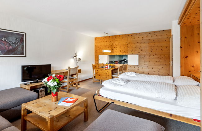 Apartamento de 2 quartos em Davos com piscina e sauna - Foto 7