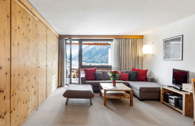 Apartamento de 2 quartos em Davos com piscina e sauna - Foto 9