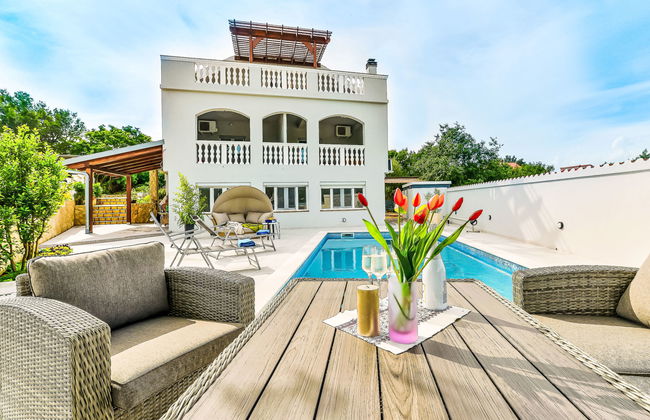 Apartamento de 3 quartos em Novigrad com piscina e jardim - Foto 20