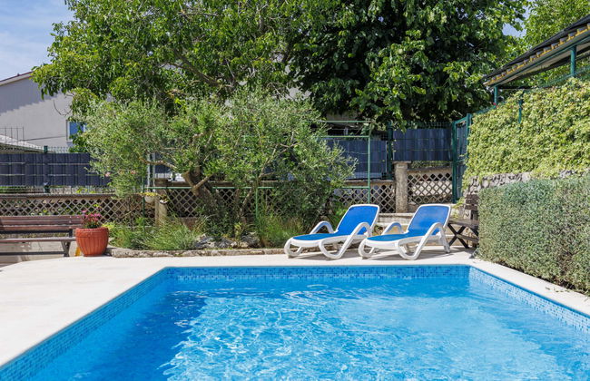 Casa de 5 quartos em Labin com piscina privada e jardim - Foto 22