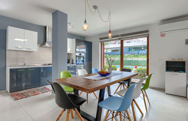 Casa de 5 quartos em Labin com piscina privada e jardim - Foto 6