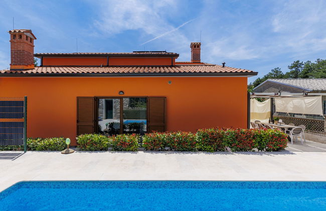 Casa de 5 quartos em Labin com piscina privada e jardim - Foto 40