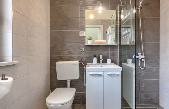 Casa de 5 quartos em Labin com piscina privada e jardim - Foto 35