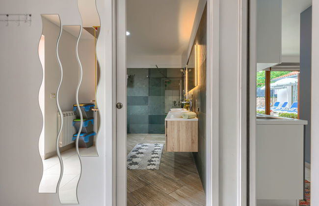 Casa de 5 quartos em Labin com piscina privada e jardim - Foto 30
