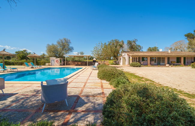 Casa de 3 quartos em Porreres com piscina privada e jardim - Foto 32