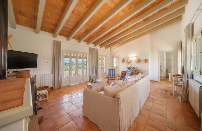 Casa de 3 quartos em Porreres com piscina privada e jardim - Foto 7