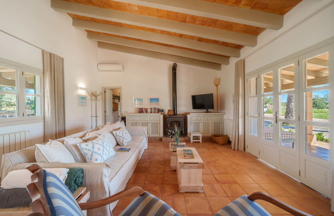 Casa de 3 quartos em Porreres com piscina privada e jardim - Foto 5