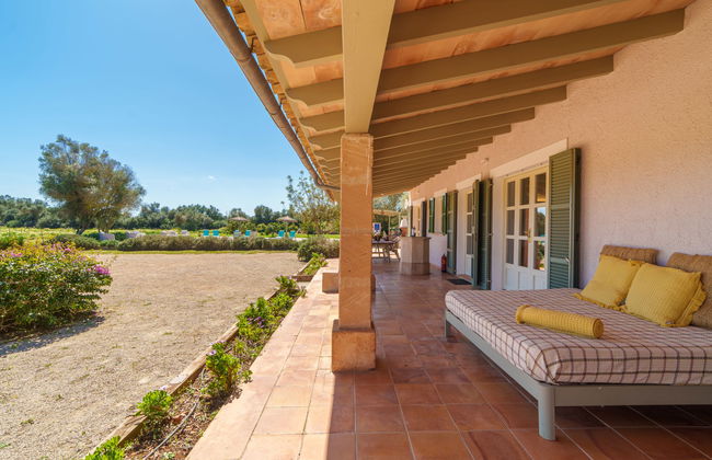 Casa de 3 quartos em Porreres com piscina privada e jardim - Foto 24