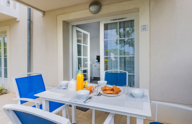 Apartamento de 2 quartos em Cabourg com piscina e terraço - Foto 16