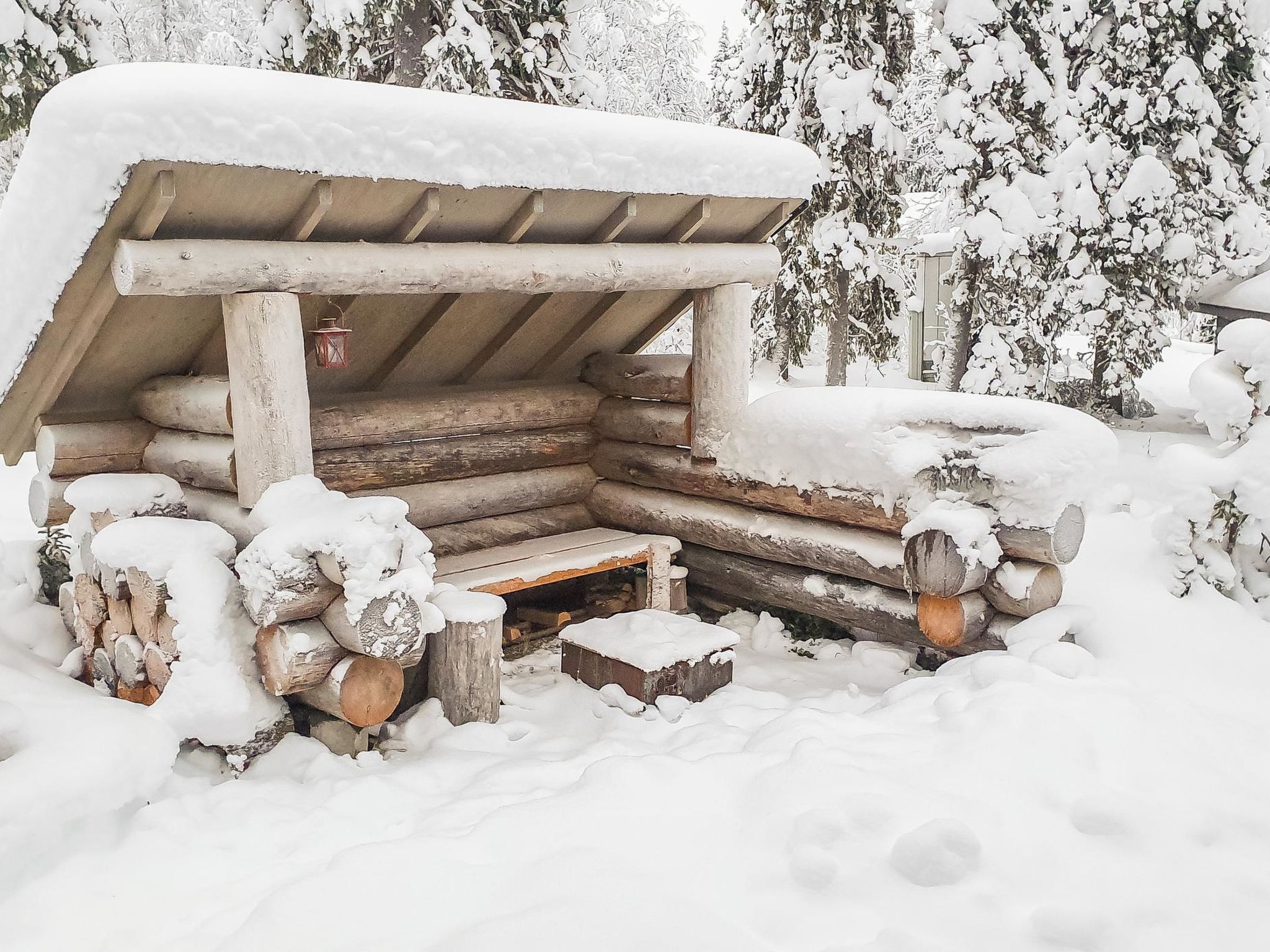 Foto 20 - Casa de 2 quartos em Kuusamo com sauna