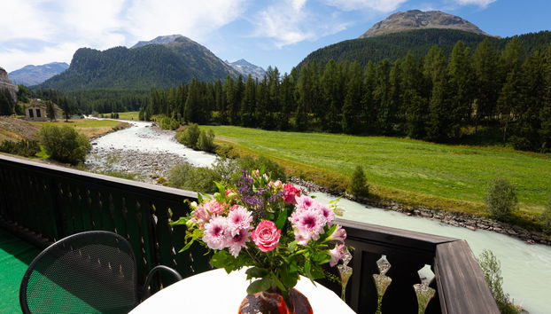 Apartment mit 2 Schlafzimmern in Pontresina mit garten - Foto 5