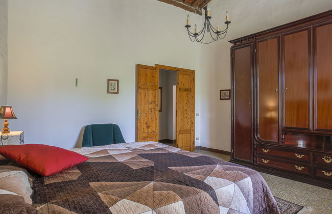 Apartamento de 2 quartos em Monteriggioni com piscina e jardim - Foto 6