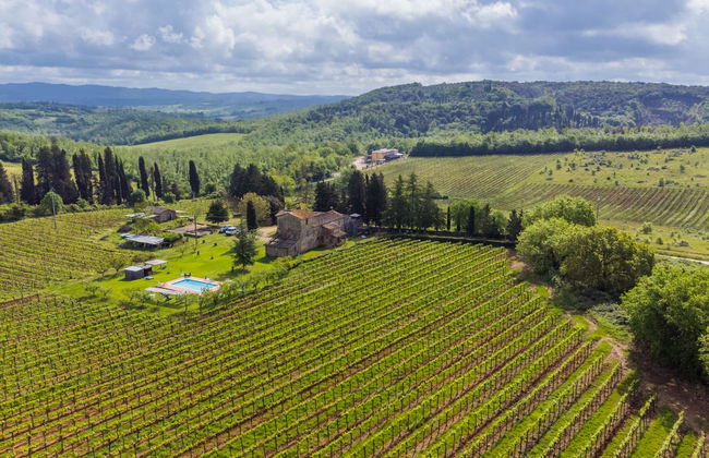 Apartamento de 2 quartos em Monteriggioni com piscina e jardim - Foto 19