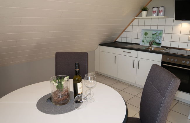 Apartamento de 1 quarto em Wangerland com jardim e terraço - Foto 3