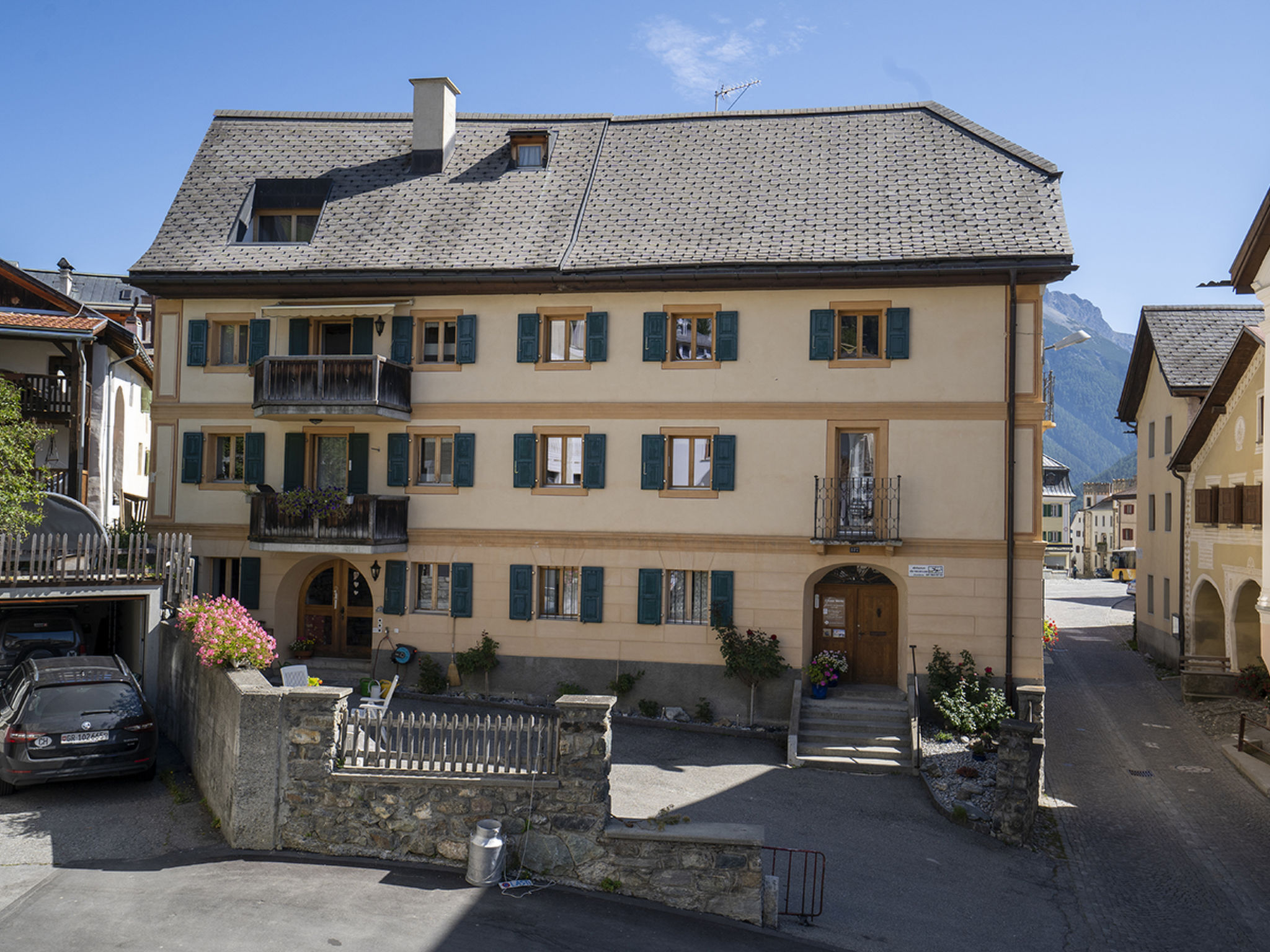 Foto 1 - Apartamento de 1 quarto em Scuol com vista para a montanha