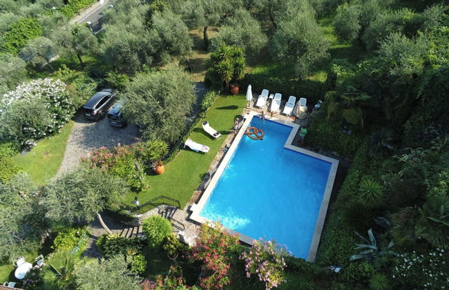 Apartamento de 1 quarto em Brenzone sul Garda com piscina e jardim - Foto 21