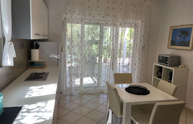 Casa de 1 quarto em Jasenice com jardim e terraço - Foto 8