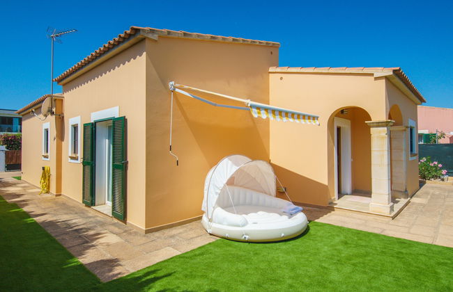Casa de 3 quartos em Campos com piscina privada e jardim - Foto 24