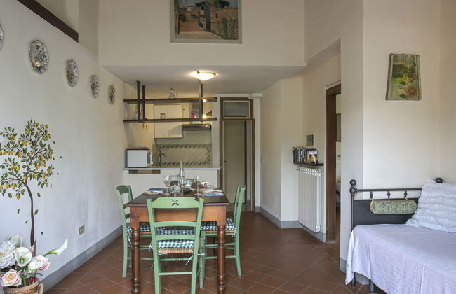 Apartamento de 2 quartos em Pieve a Nievole com piscina e jardim - Foto 11