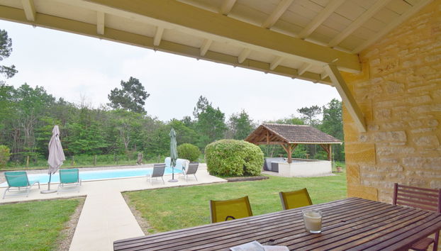 Casa de 3 quartos em Blanquefort-sur-Briolance com piscina privada e jardim - Foto 3