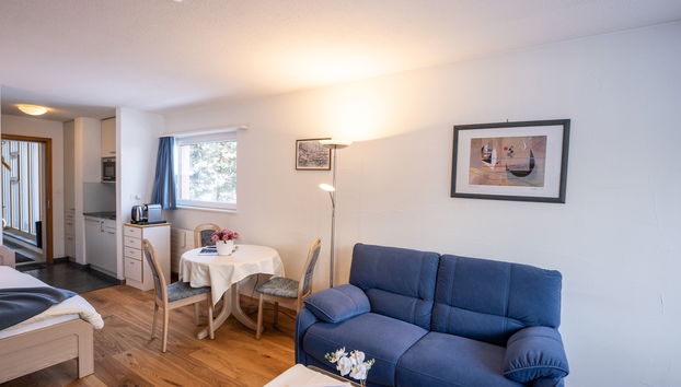 Apartment mit 1 Schlafzimmer in Sankt Moritz - Foto 3