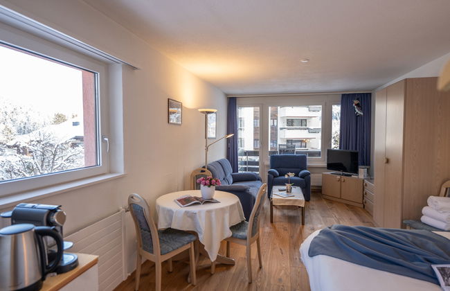 Apartment mit 1 Schlafzimmer in Sankt Moritz - Foto 6