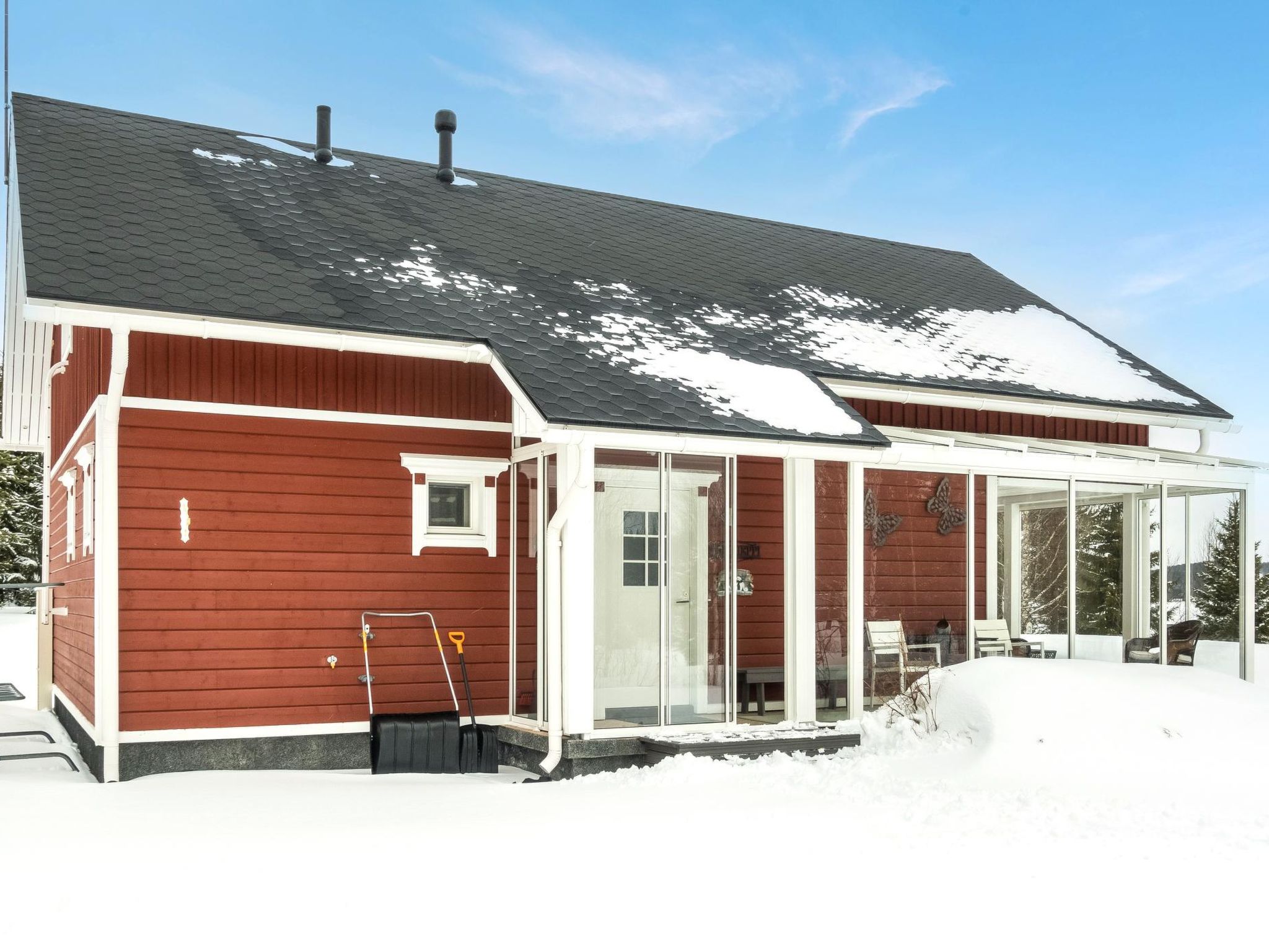 Foto 2 - Haus mit 2 Schlafzimmern in Rovaniemi mit sauna und blick auf die berge