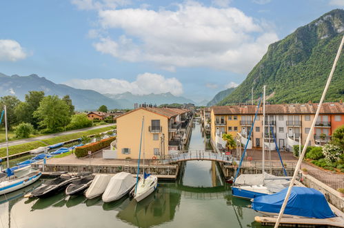 Foto 13 - Apartamento de 4 quartos em Port-Valais com vista para a montanha