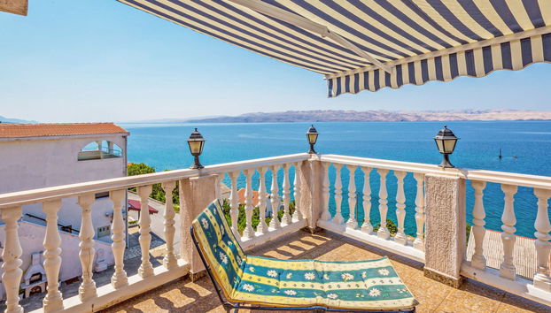 Apartment mit 2 Schlafzimmern in Karlobag mit schwimmbad und terrasse - Foto 3