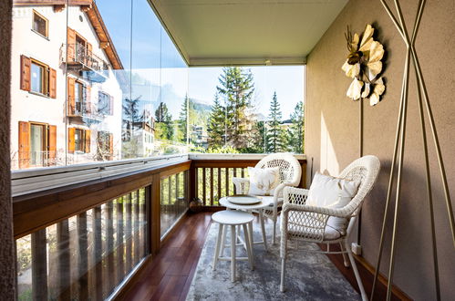 Foto 5 - Apartamento de 2 quartos em Sankt Moritz com vista para a montanha