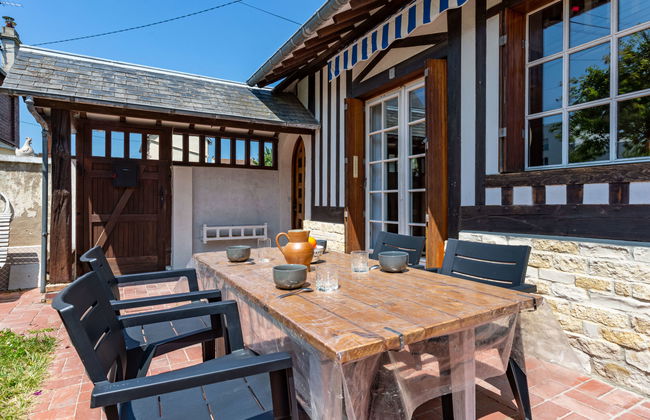 Casa de 3 quartos em Trouville-sur-Mer com jardim e terraço - Foto 11