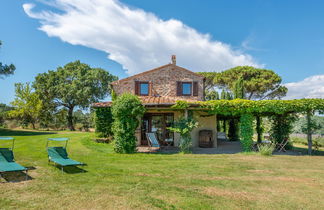 Photo 1 - Maison de 3 chambres à Scansano avec jardin et vues à la mer