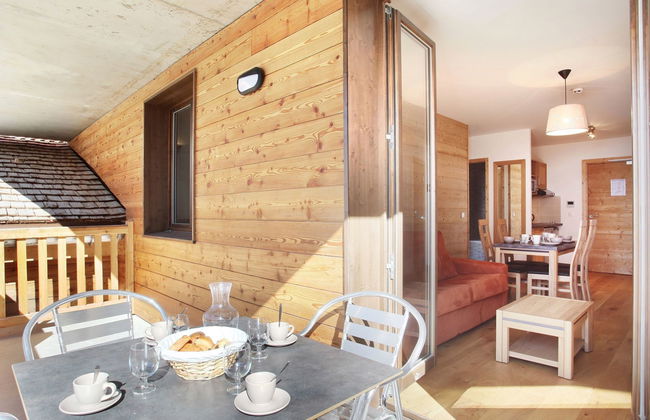 Apartment mit 1 Schlafzimmer in La Clusaz mit schwimmbad und terrasse - Foto 3