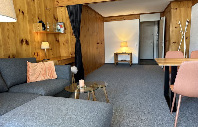 Apartamento de 1 quarto em Disentis/Mustér com piscina e jardim - Foto 9