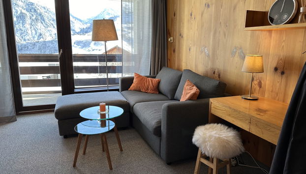 Apartamento de 1 quarto em Disentis/Mustér com piscina e jardim - Foto 2