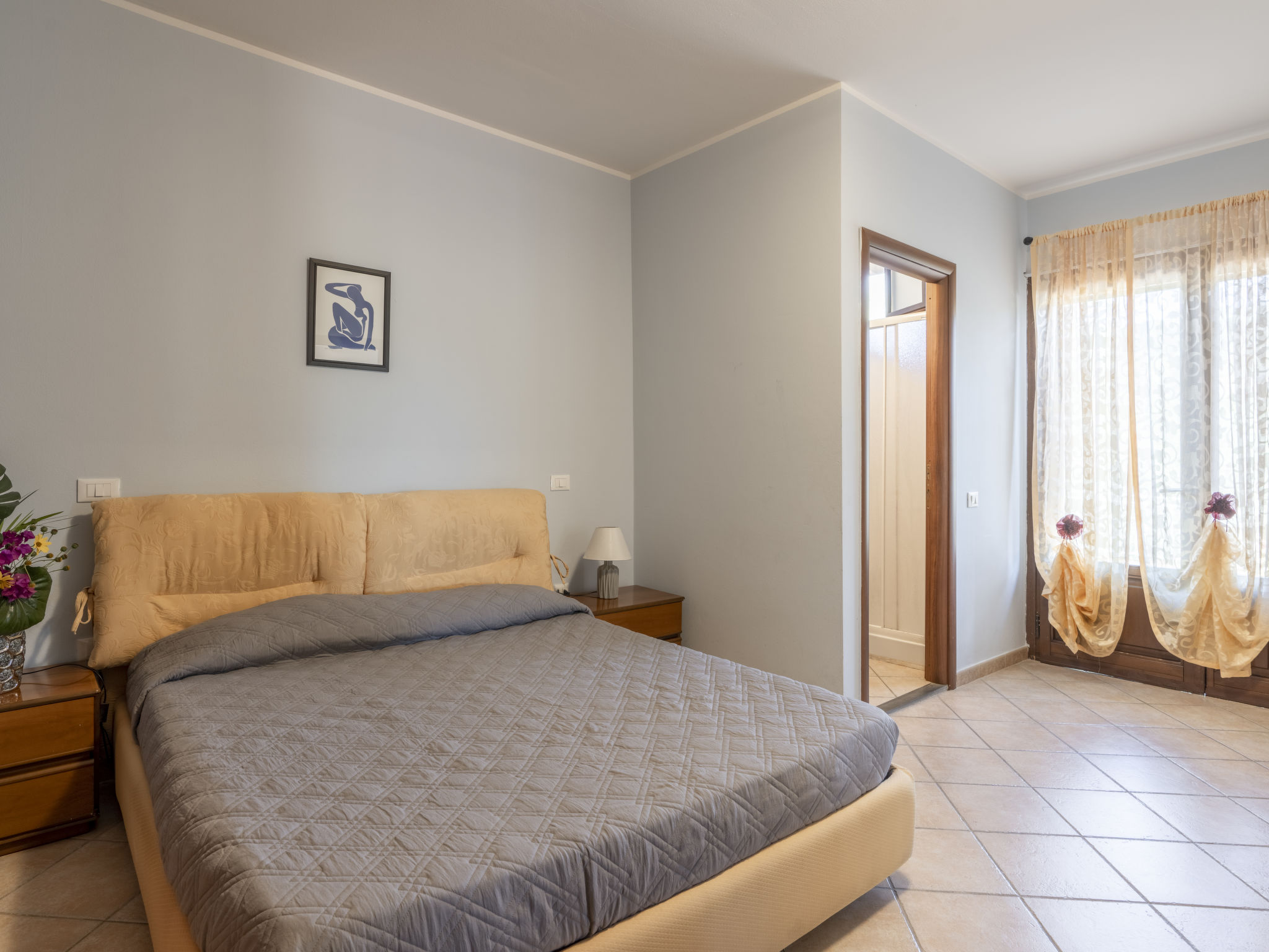 Foto 10 - Casa con 2 camere da letto a Cipressa con piscina privata e vista mare