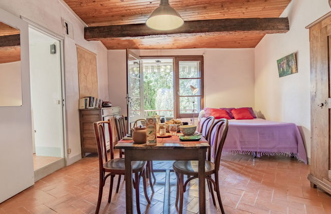 Casa de 1 quarto em Puimichel com jardim e terraço - Foto 6
